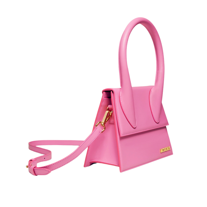 Jacquemus Le Grand Chiquito Leather Bag Fuscia - True to Sole - 3