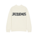 Jacquemus La maille Pavane Crewneck Sweater Beige - True to Sole - 1