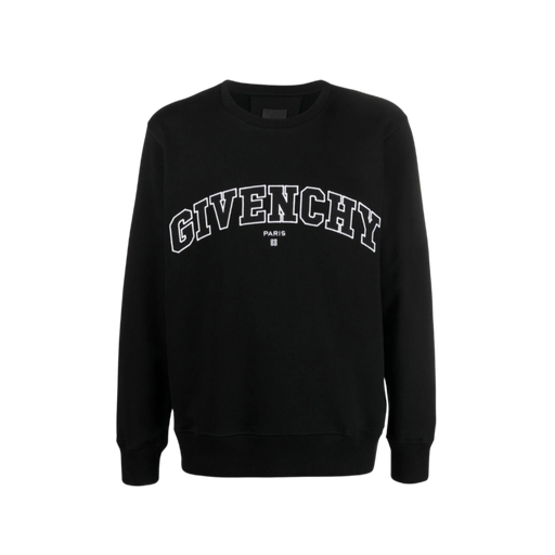 Givenchy Logo-Print Crewneck Sweatshirt - True to Sole - 1