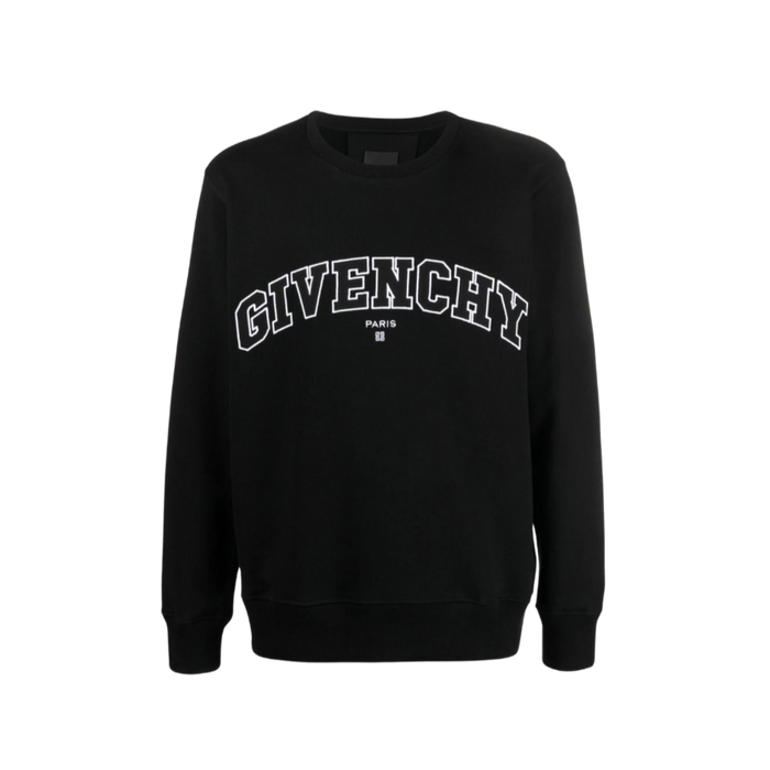 Givenchy Logo-Print Crewneck Sweatshirt - True to Sole - 1