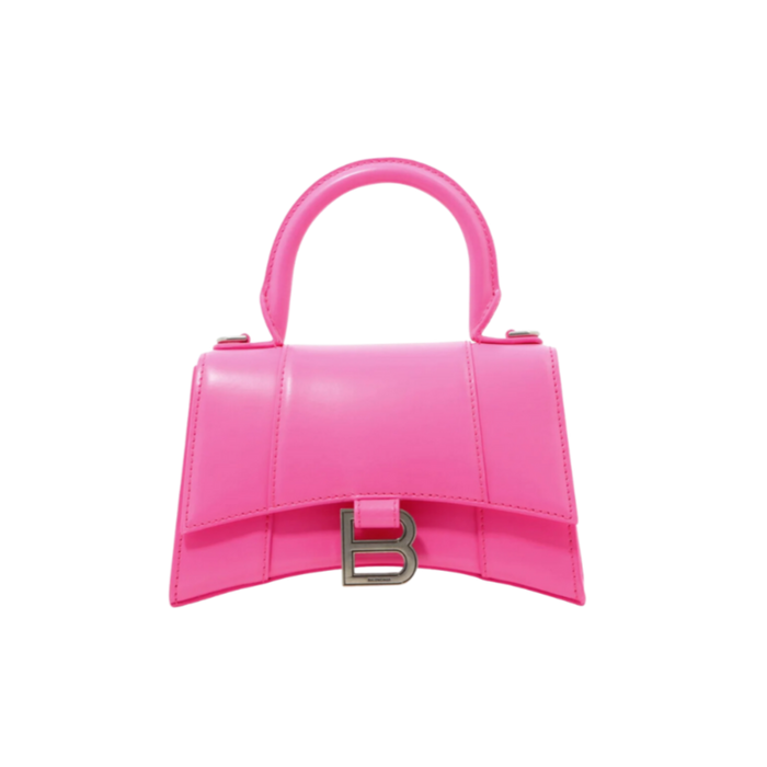 Balenciaga Hourglass Top Handle Bag Rosa - True to Sole - 1