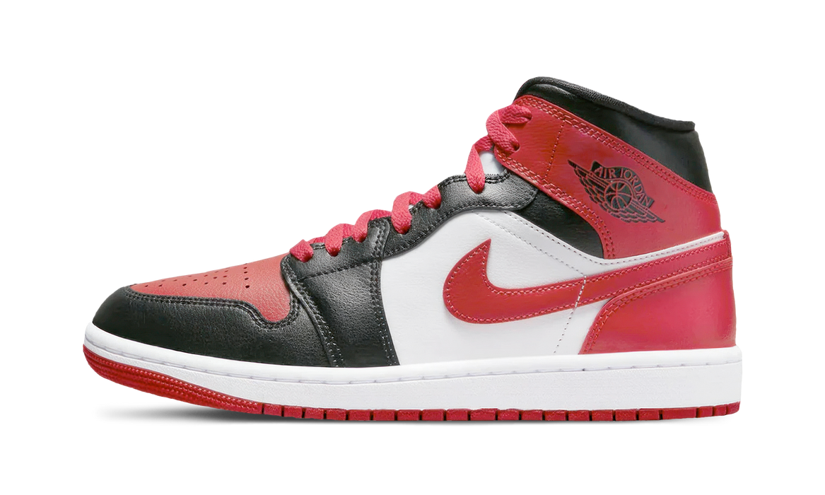 Air Jordan 1 Mid Alternate Bred Toe