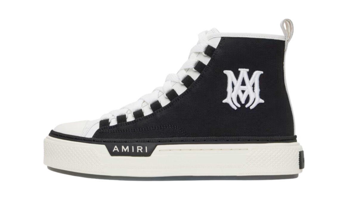 Amiri Ma Court High Black/white