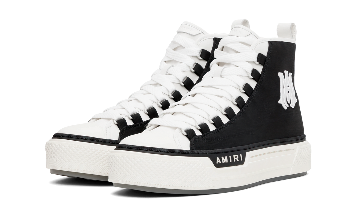 Amiri Ma Court High Black/white