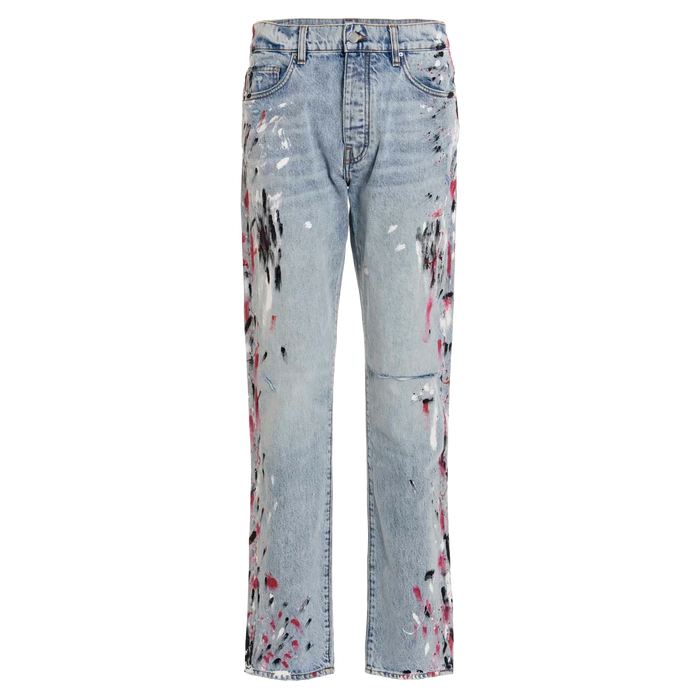 Amiri Straight Fit Painter Jean Light Vintage