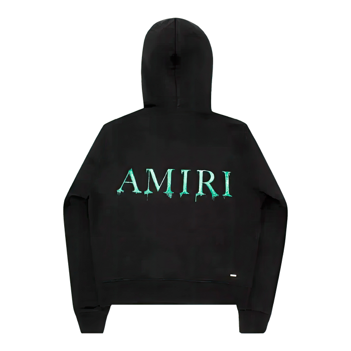 Amiri Watercolor Ma Hoodie Black/Green