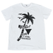 Beach Please White Palm Tee - truetosole - 1