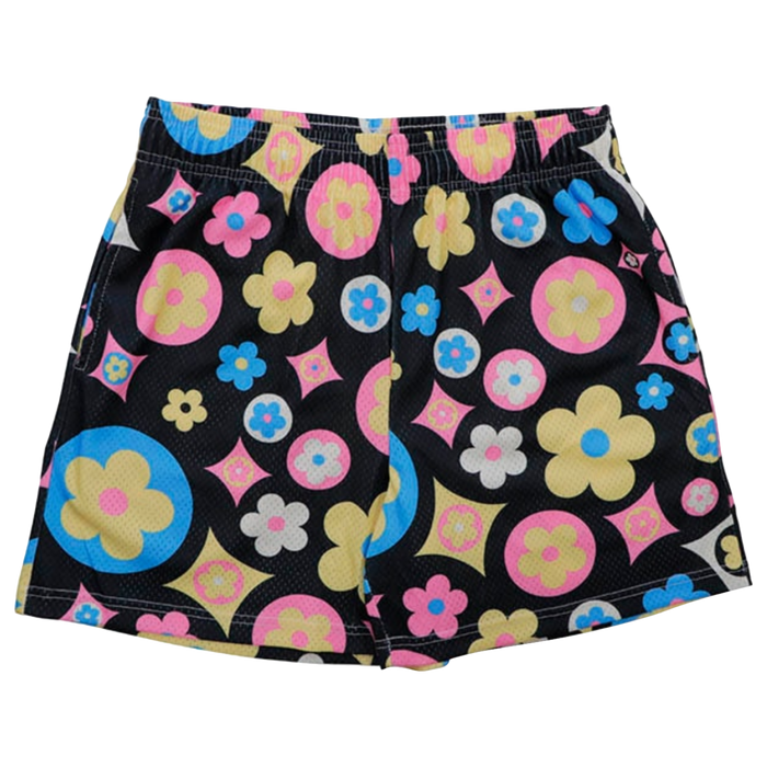 Bravest Studios Flower Shorts Multi Black