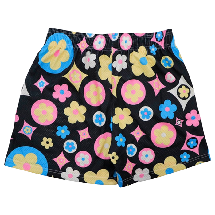 Bravest Studios Flower Shorts Multi Black