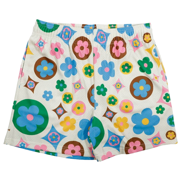 Bravest Studios Flower Shorts Multi Cream