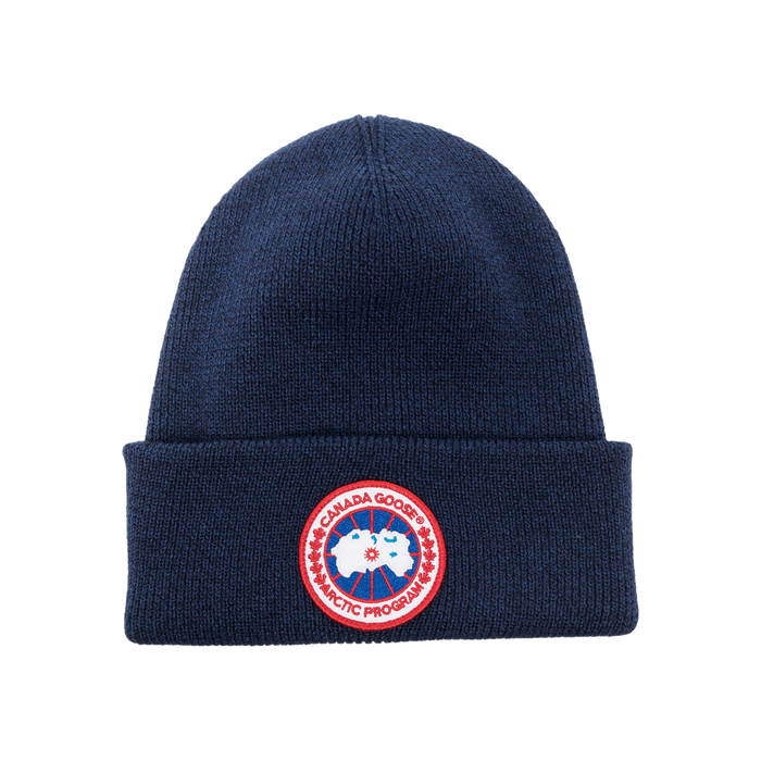 Canada Goose Knit Beanie Blue