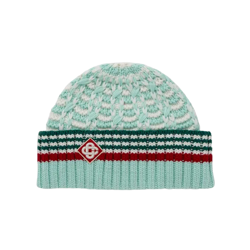 Casablanca Textured Knit Beanie - True to Sole - 1