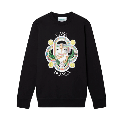 Casablanca Le Joueur Printed Sweatshirt - True to Sole - 1