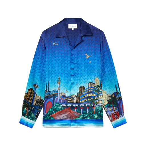 Casablanca Night View Silk Shirt - True to Sole - 1