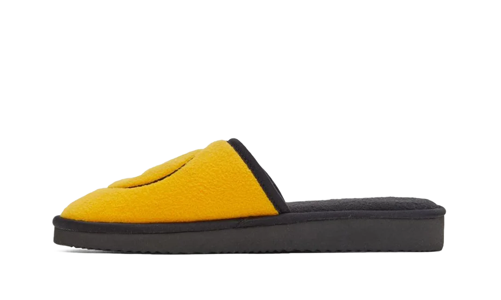 DREW HOUSE SSENSE Exclusive Yellow & Black Painted Mascot Slippers ...