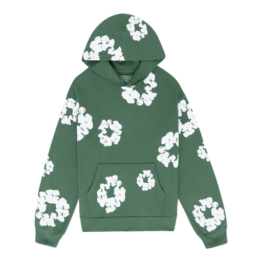 Denim Tears The Cotton Wreath Sweatshirt Green - True to Sole - 1