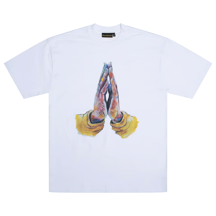 Drew house drew hands ss tee white - truetosole - 1