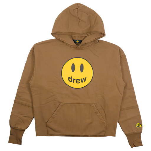 drew house mascot deconstructed hoodie brown - truetosole - 1