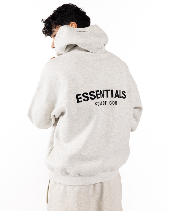 Fear of God Essentials Hoodie (SS22) Light Oatmeal - True to Sole