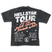 HELLSTAR Biker Tour Tee Washed Black - True to Sole - 2