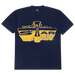 HELLSTAR Jesus Emblem Tee 'Navy / Gold' - truetosole - 1