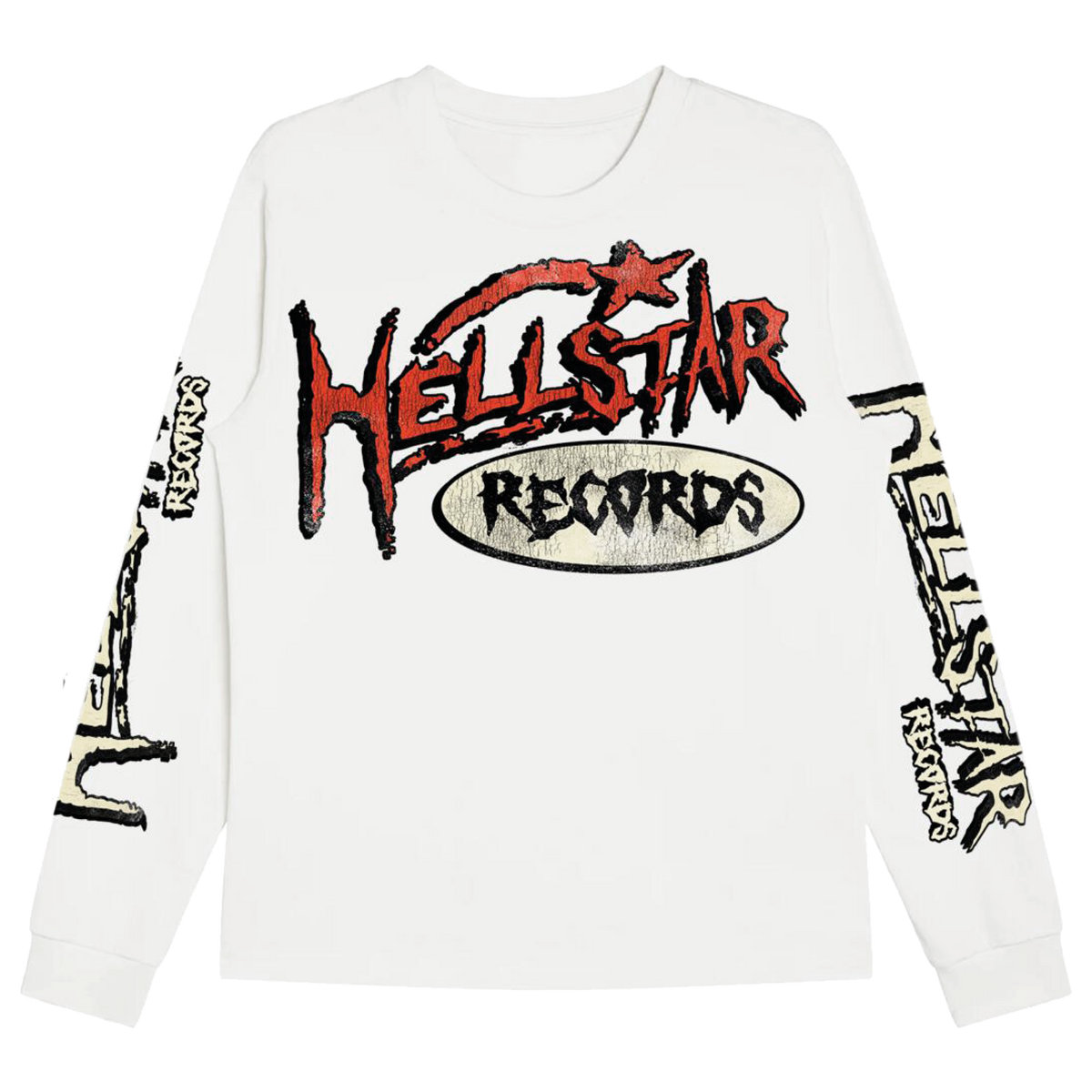 HELLSTAR Records LS Tee White - True to Sole