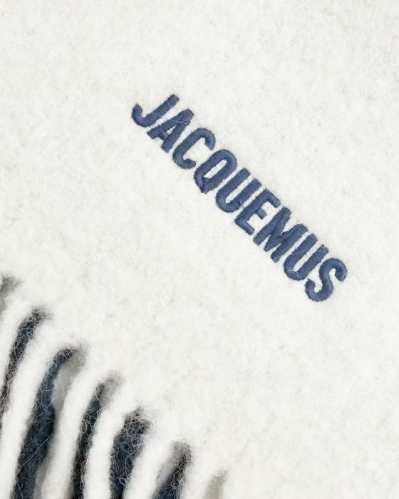 Jacquemus L'echarpe Moisson Scarf Blue