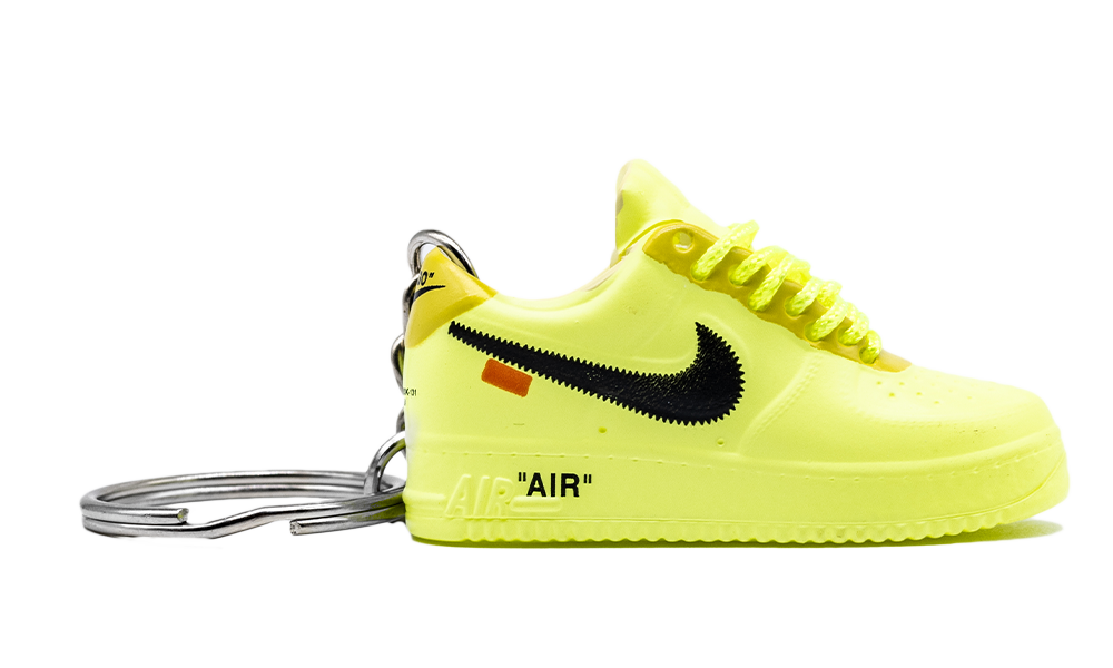 Air Force 1 Low Off-White Volt breloc