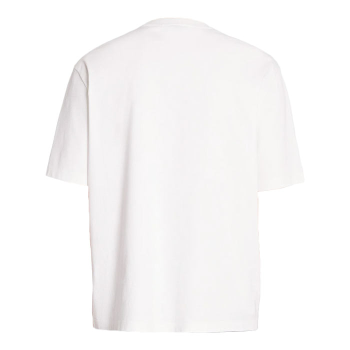 Lanvin Classic Curb Embroidered T-shirt Bianco