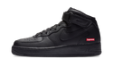 Nike Air Force 1 Mid Supreme Black - FZ8784-001 - truetosole - 1