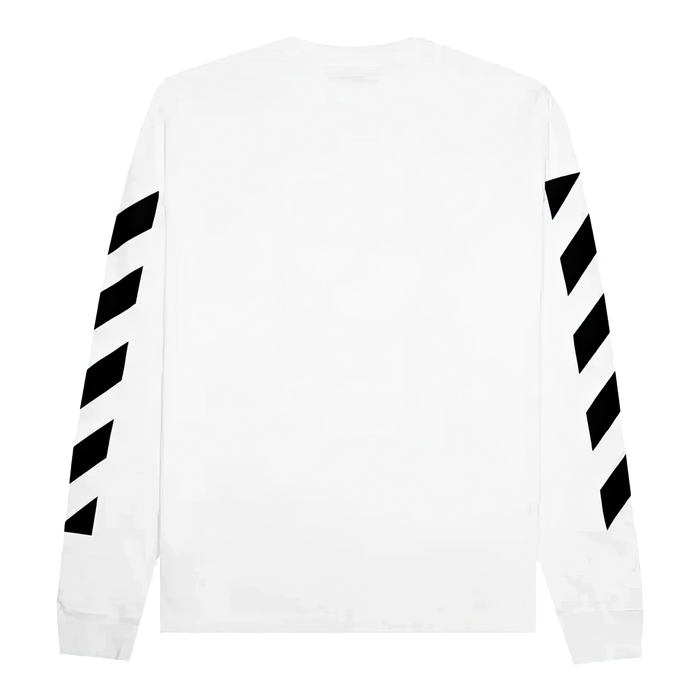 OFF-WHITE Diag Graphic Sleeve T-shirt White