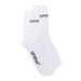 Off-White Logo-Jacquard Cotton Socks White/Black - True to Sole - 1