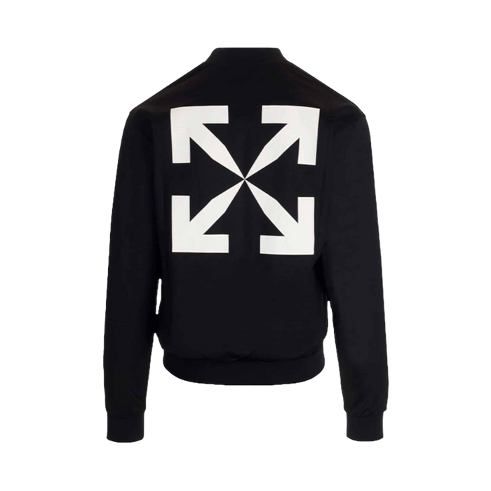 OFF-WHITE Single Arrow Track Jacket Black - True to Sole - 2