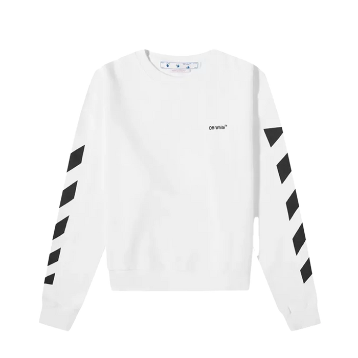 OFF-WHITE Diag Graphic Sleeve T-shirt White - True to Sole - 1