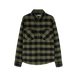 OFF-WHITE Outline Arrows Flannel Shirt Green - True to Sole - 1