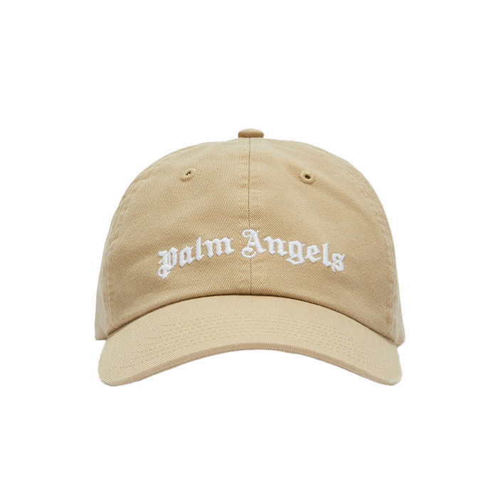 Palm Angels Logo Baseball Cap Beige - True to Sole - 1