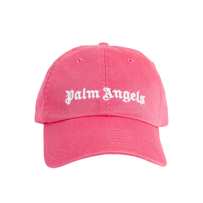 Palm Angels Logo Baseball Cap Pink - True to Sole - 1