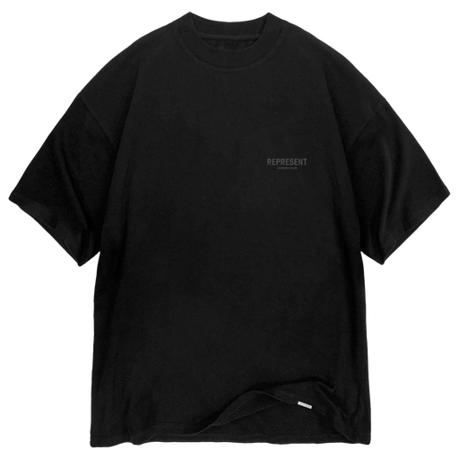 Represent Owner's Club T-Shirt Black Reflective - True to Sole - 1