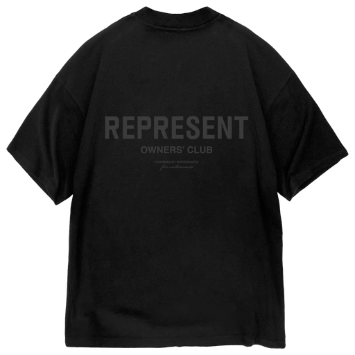 Represent Owner's Club T-Shirt Black Reflective - True to Sole - 2