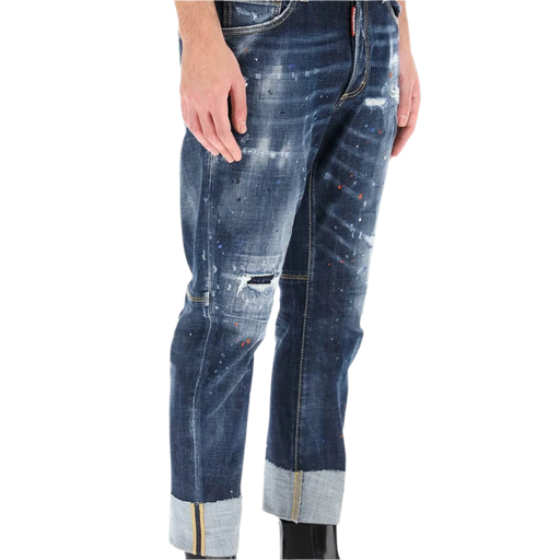 DSQUARED2 Dark Rince Wash Sailor Jeans - True to Sole - 2