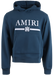 Amiri Ma Bar Embroidery Hoodie Pond Blue - True to Sole - 1