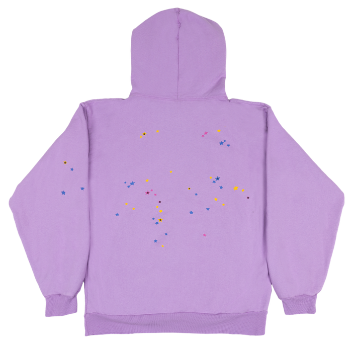 Sp5der Acai Hoodie Purple - True to Sole