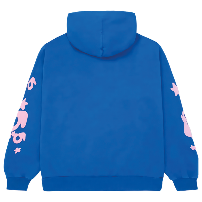 Sp5der Beluga Hoodie Blue