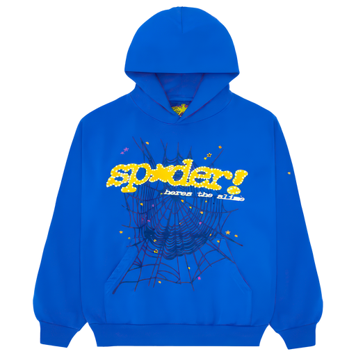 Sp5der TC Hoodie Blue - truetosole - 1