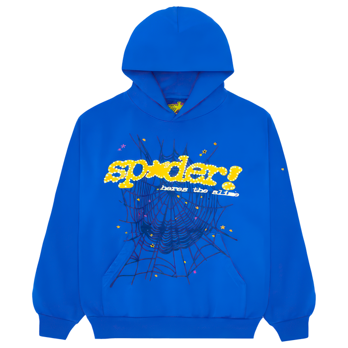 Sp5der TC Hoodie Blue - truetosole - 1