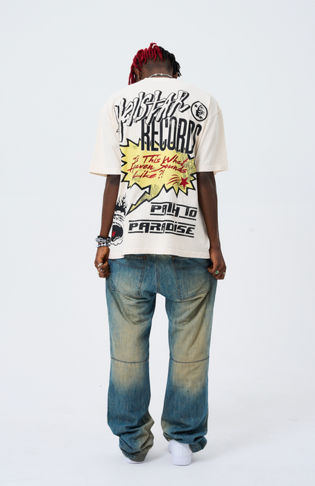 HELLSTAR Records SS Tee Off White - True to Sole - 4