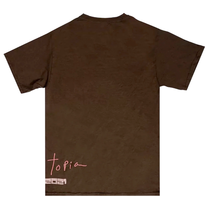 Travis Scott All Seeing Hands Tee 'Brown'