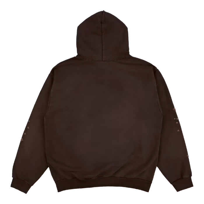 Travis Scott Cactus Jack x Sp5der Days Before Rodeo Hoodie Brown