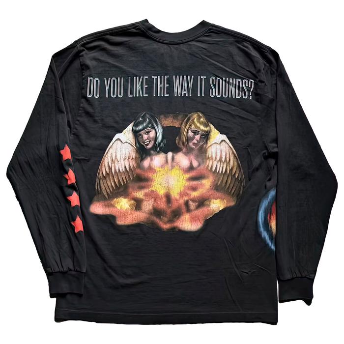 Travis Scott Utopia Circus Maximus 2023 Tour L/S Tee Black - True to Sole - 2