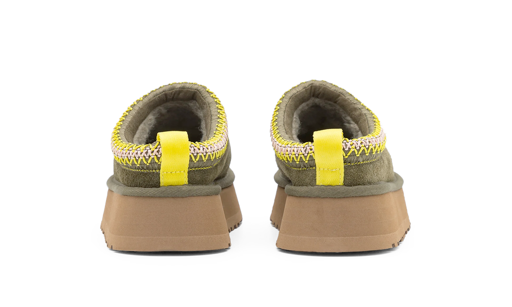 UGG Tazz Platform Slipper Burnt Olive